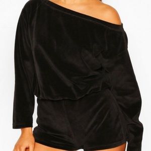 💥 Off-the-shoulder Lounge Set